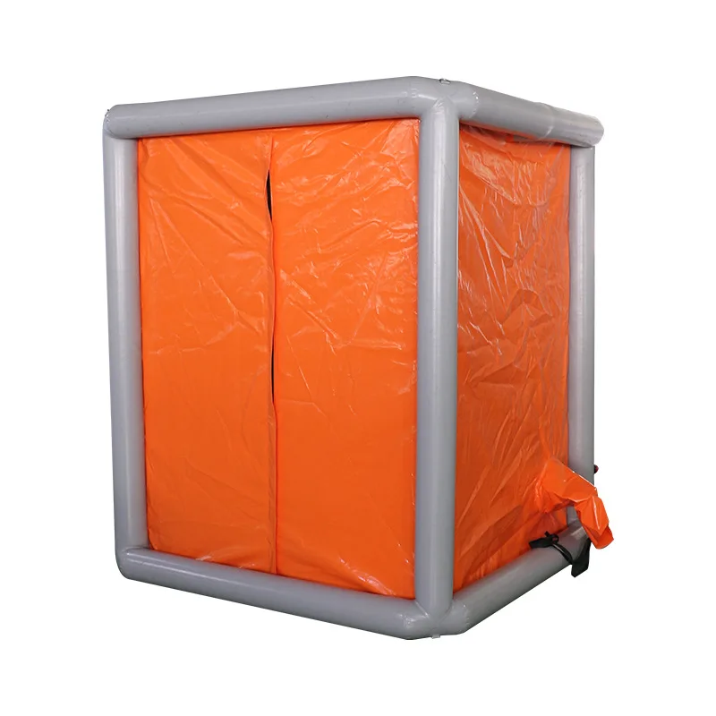 Emergency Medical Inflatable PVC Tents Outdoor Disinfection Decontamination Civil Relief Rescue Made Fabric Camping