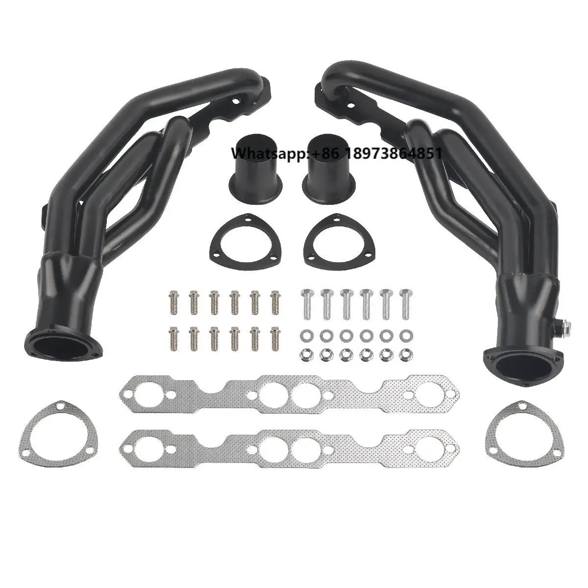 

Exhaust Header for 1988-1998 Chevy GMC 305 350 SBC V8 5.0L 5.7L C/K Blazer Yukon 1500 2500 3500 Exhaust Manifold Header Gasket
