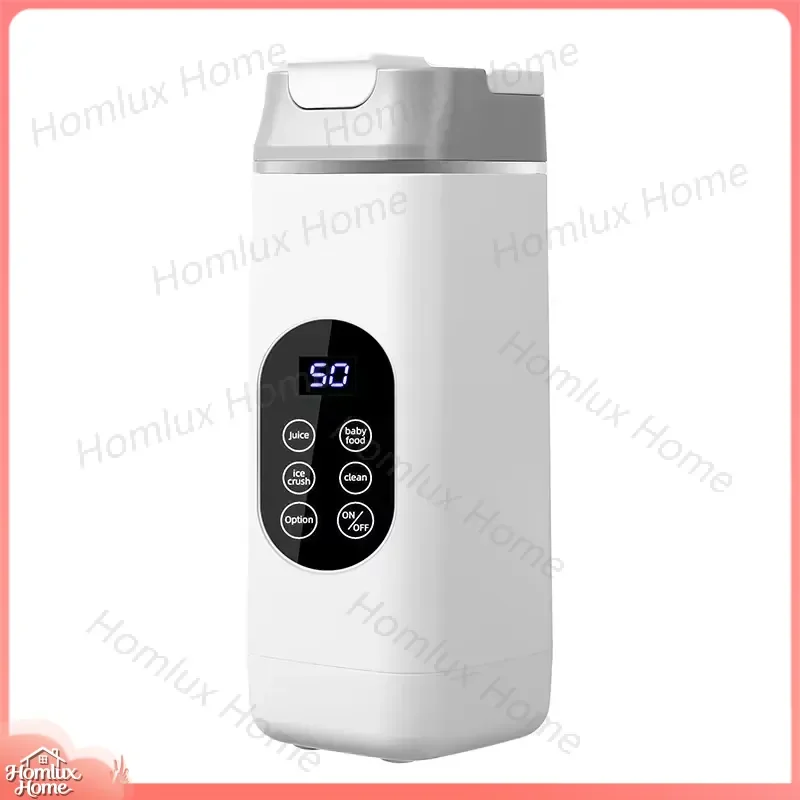 Portable Juicer 12 Stainless Steel Blades USB Rechargeable Self Cleaning Mini Blender 420ml Fruit Vegetable Mixer