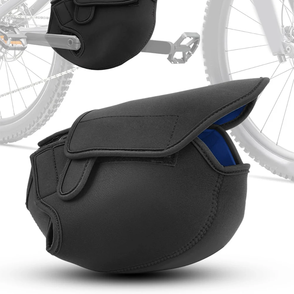 Capa de neoprene para motores de bicicletas elétricas, proteção à prova d'água contra poeira para deslocamento em e-bikes e passeios fora de estrada