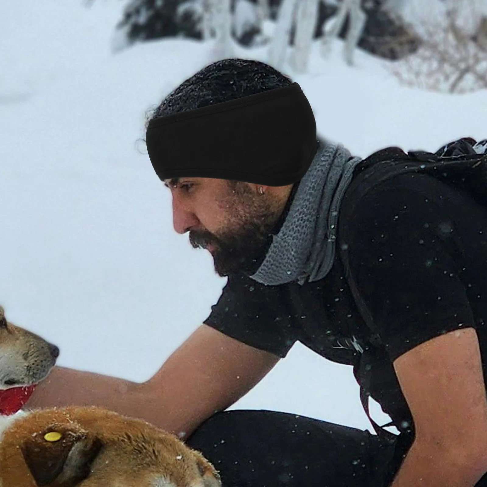 أغطية أذن للنوم عازلة للصوت مصممة لمسكن الطلاب دافئة مبطنة بالصوف لتدفئة الأذن كتلة الضوضاء تبقى آمنة أثناء الحركة #3