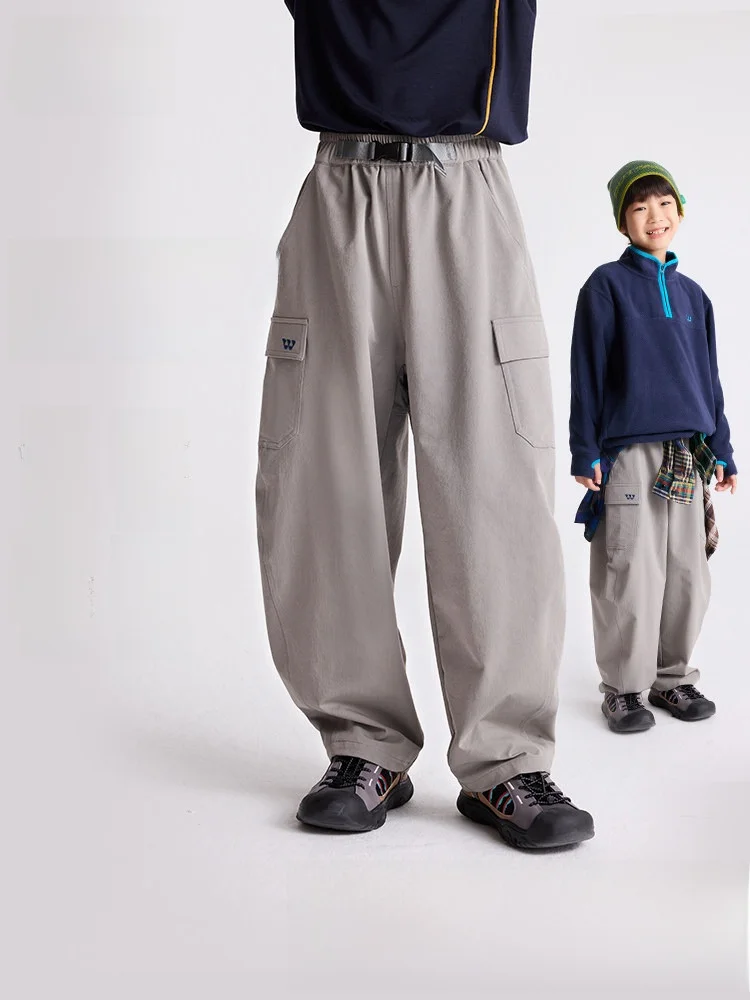 Purrfect Diary Kids Workwear Trousers Wear-Resistant Boys Girls Long Pants All-Match Spring Autumn Fashionable Outdoor Casual...