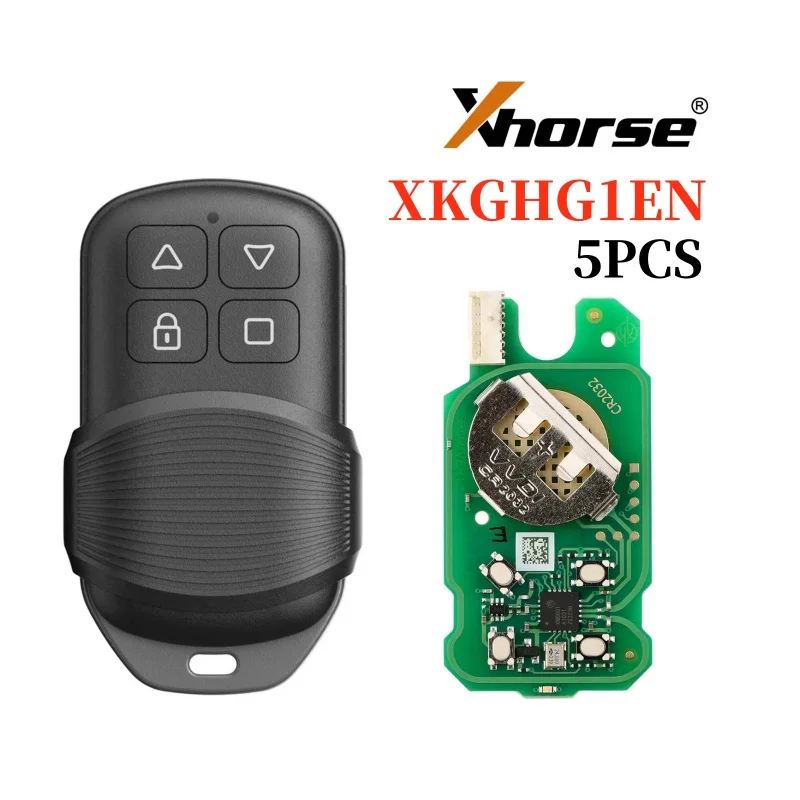 

5PCS/LOT Xhorse XKGHG1EN Masker Garage Remote Key Working with PLUS/ MAX PRO/ MINI KEY TOOL