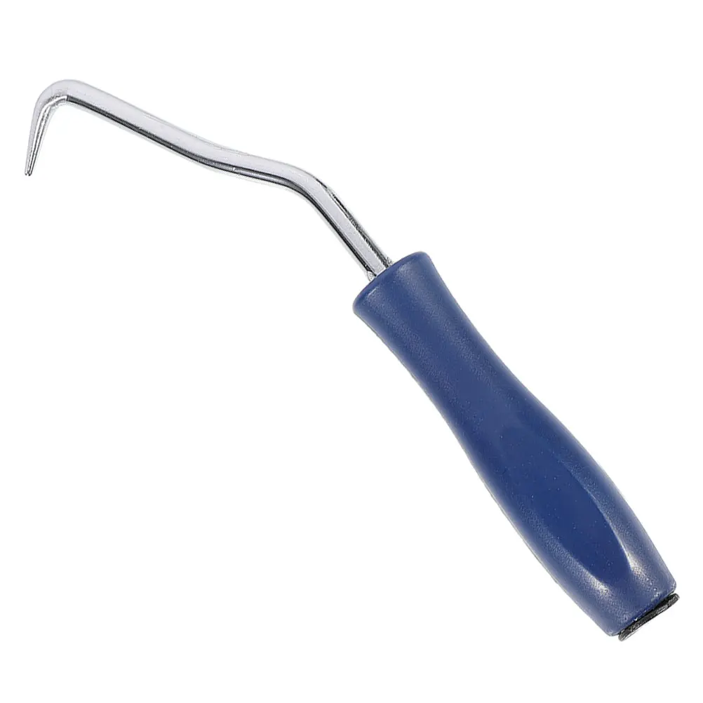 

1pcs Tie Tool Plastic Handle Red Large Bend Hook Wire Twisting Fence Concrete Tools Efficient Safety Use