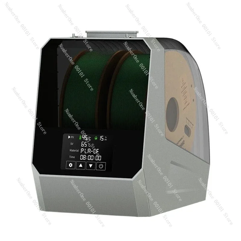 3D Printing Double Roll Drying Box, Suitable for Various 3D Consumables, Space Helmet Filament Dryer