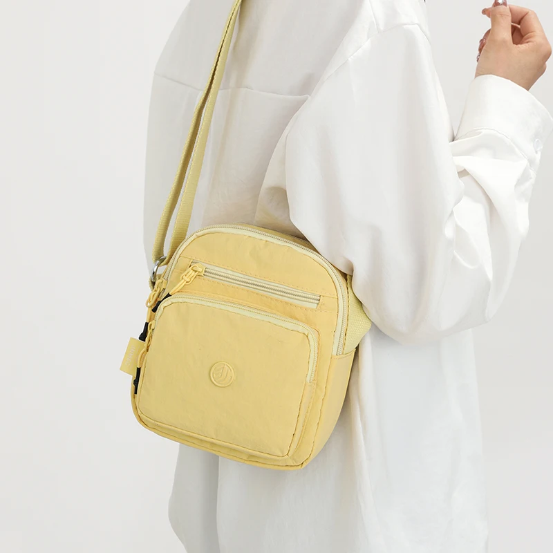 Leichte Oxford-Umhängetasche für Damen – Umhängetasche mit mehreren Taschen, ideal für Geschäftsreisen und Reisen – Detail 16