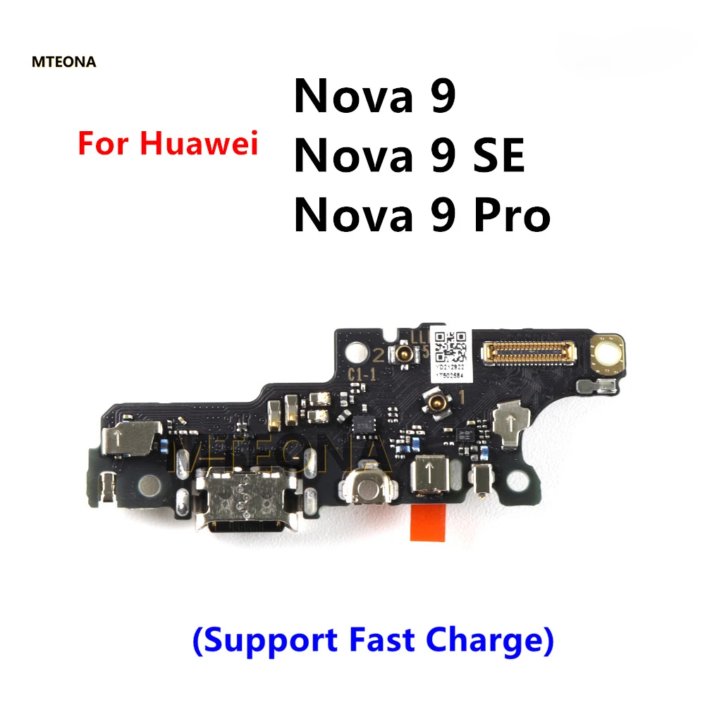 

For Huawei Nova 9 SE Pro USB Power Charger Port Jack Dock Connector Plug Board Fast Charging Flex Cable Spare Parts