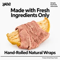 Duck Wrapped Fruit Vegetable Dog Treats Freeze Dried Snacks for Puppies Adult Dogs and All Breed Sizes 2