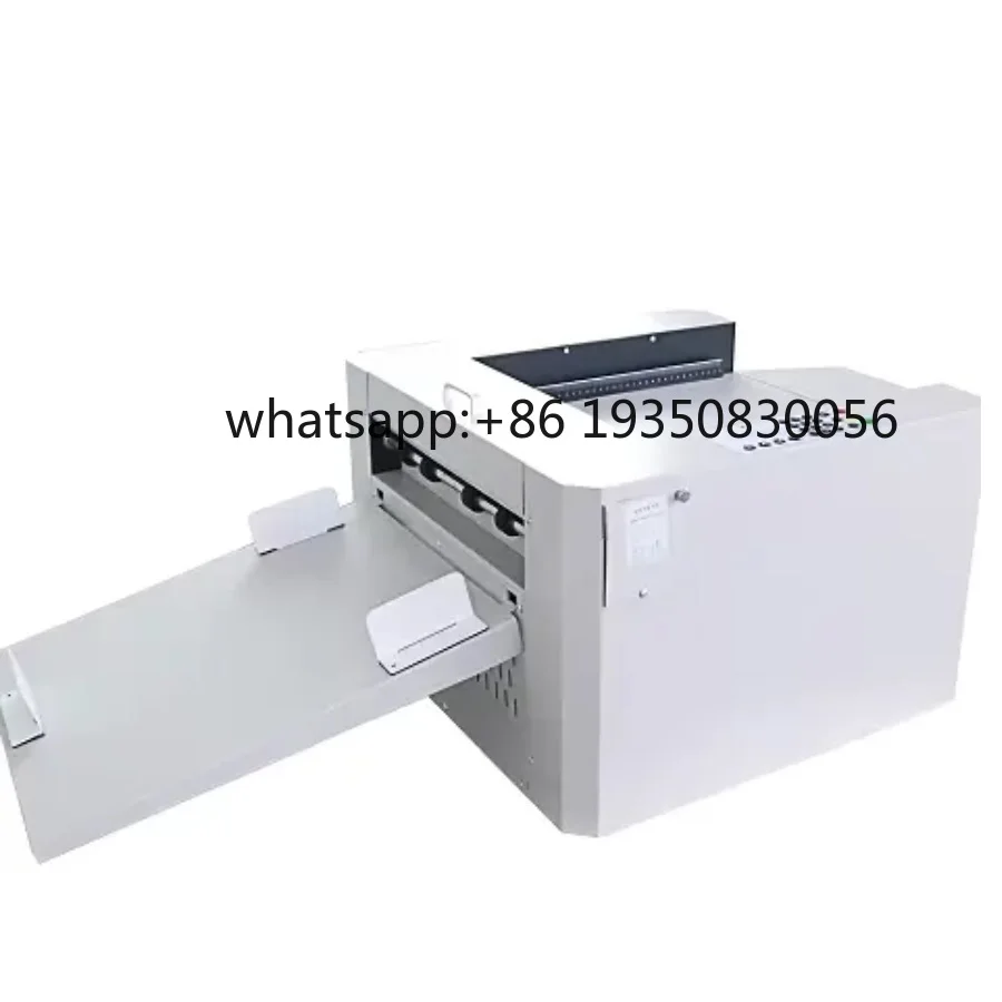 2026-SM-370YPrice 2400 Sheets/Hour Manual Paper Creasing Indentation Machine with Paper Receiving Board for Book Card