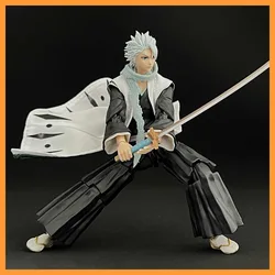 SHF 1/12 Scale Japanese Anime Figure Death God Hitsugaya Toushiro Clothes Set for 6in Action Figure Model Toy