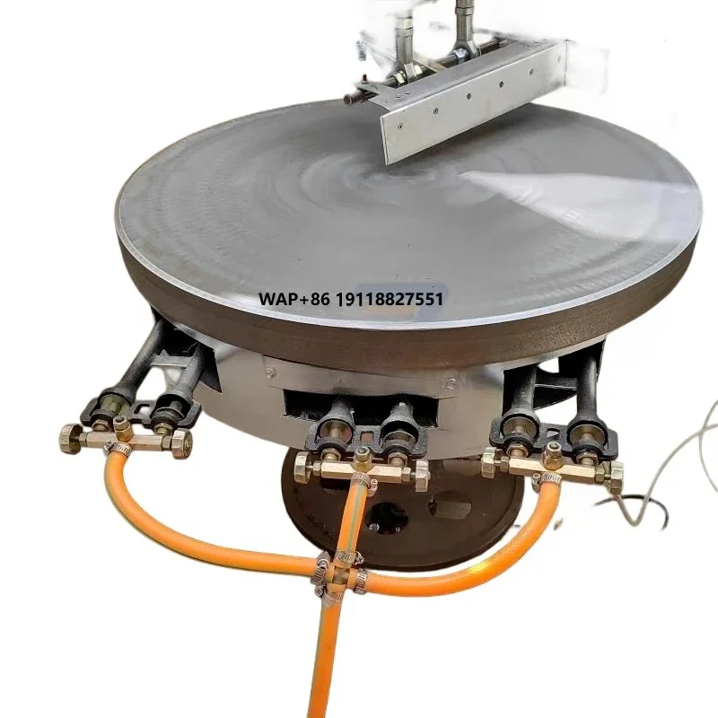 

Automatic Rotation of Mechanical Ethiopia Injera Pancake Machine Flat Bread Making Machine Electric Baking Pan