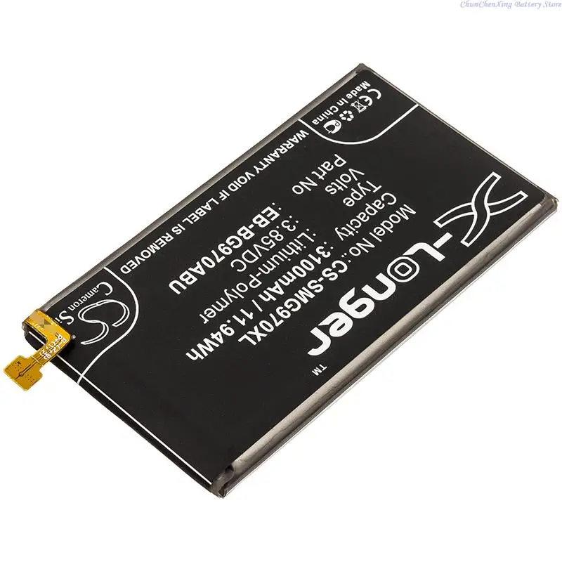 

CS-SMG970XL 3100 мАч Аккумулятор для мобильного телефона, смартфона EB-BG970ABU для Samsung Galaxy S10E, SM-G9708/DS, SM-G970F/DS, SM-G970N