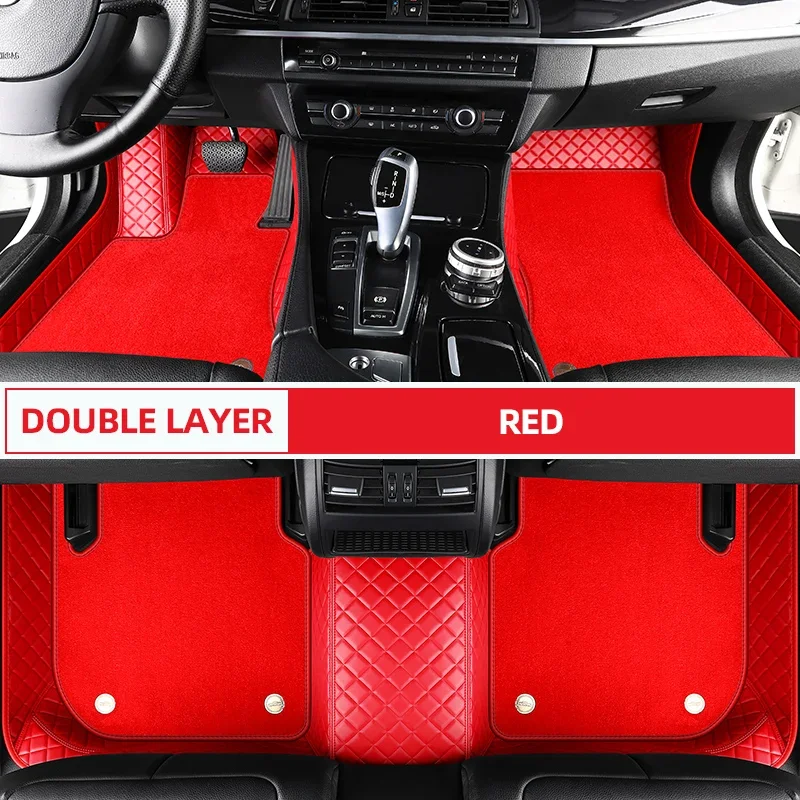 

Custom Automotive Car Floor Mats For Hyundai I10 All Model Auto Leather Full Coverage Interior Parts