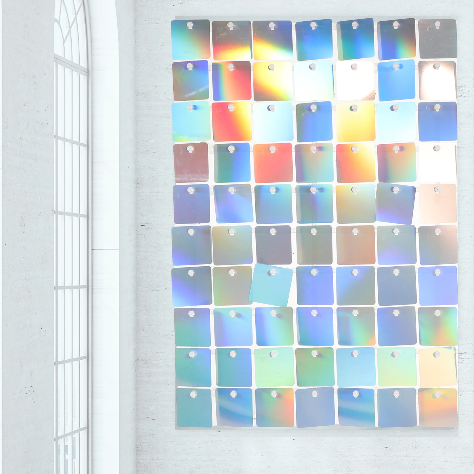 

Wall Panel Wind Motion Film Background Board Decorative Backdrop Plastic Shimmer