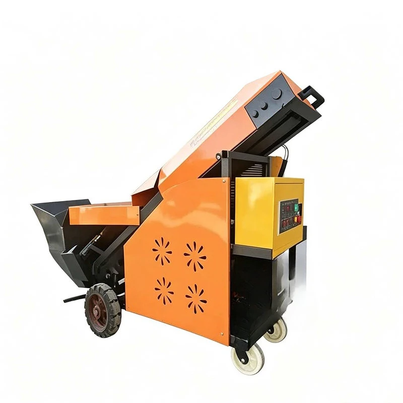 Concrete Pump 2nd Structure Grouting Machine Hydraulic Pump With S Valve For High Rise Building Mortar Delivery Equipment