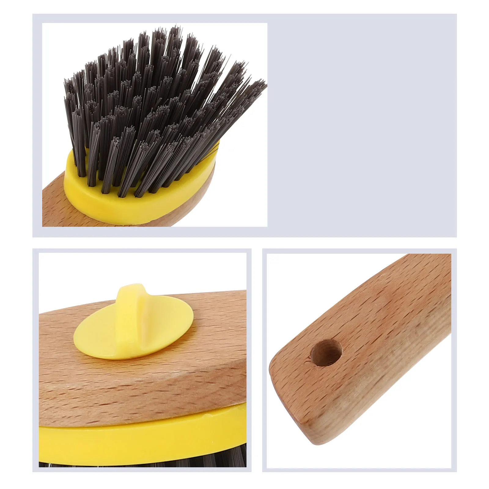 

Detachable Cleaning Brush Household Scrub Wooden Multi Functional Non Stick Oil Long H Kitchen Wok Pan Dish Bowl