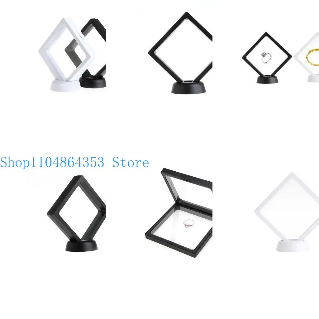 

652F Дисплей для монет для футляра Плавающий дисплей для ювелирных изделий для футляра Подвесной Хо