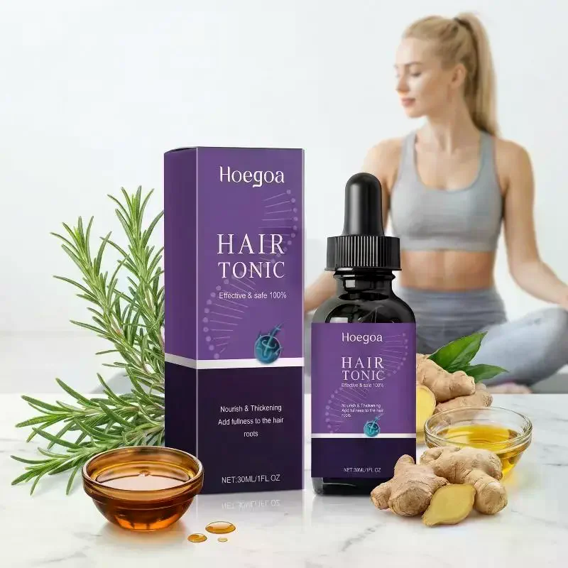 Daily Hair & Scalp Nourishing Serum 30ml,Plant Essential Oil Strengthen Hair, Minimize Breakage, Nourish For Thicker Fuller Hair