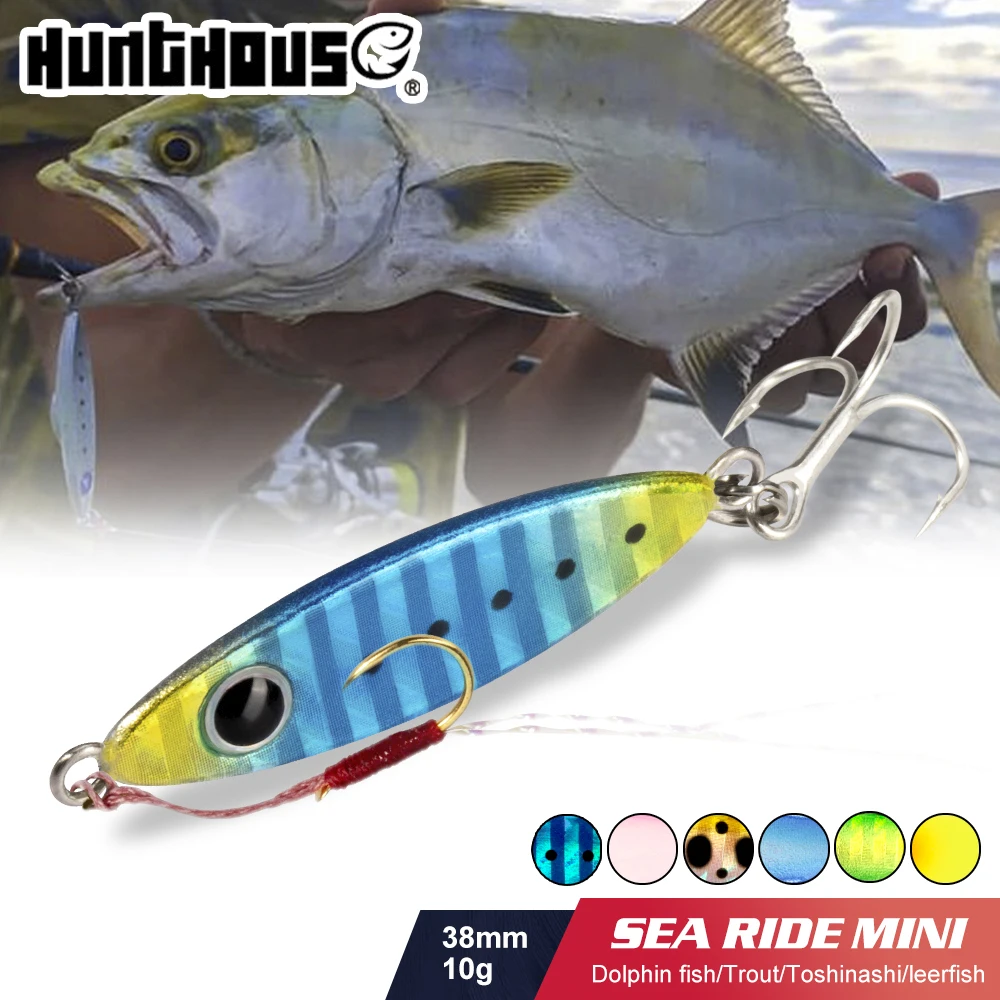 Hunthouse SeaRide Micro Jig Señuelo hundimiento lento para trucha - imagen 2
