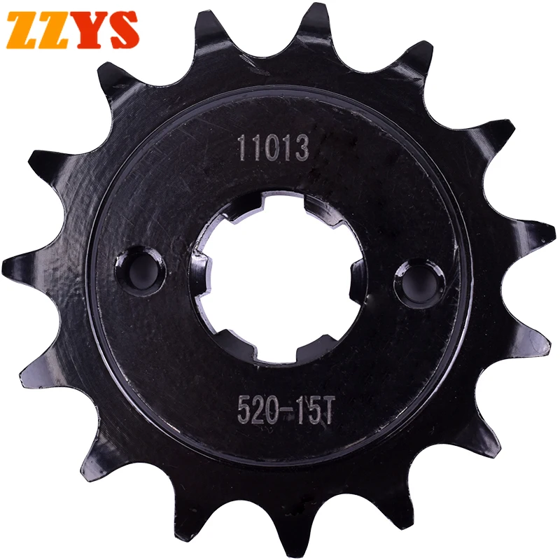 

520 15T 15 Tooth Motorcycle Front Sprocket Gear Wheel For Honda NSR250 VT250 VT250F Integra 250 VTR250 Interceptor VT NSR 250