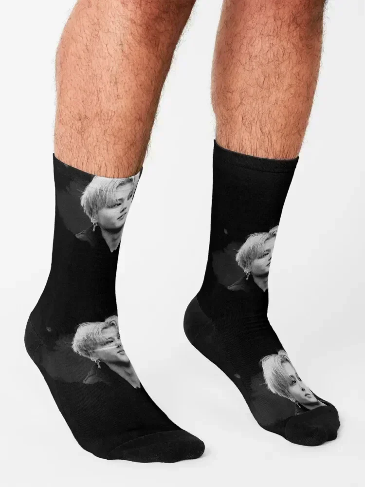 ATEEZ Wooyoung Socks floor Crossfit Running set Women Socks Men's