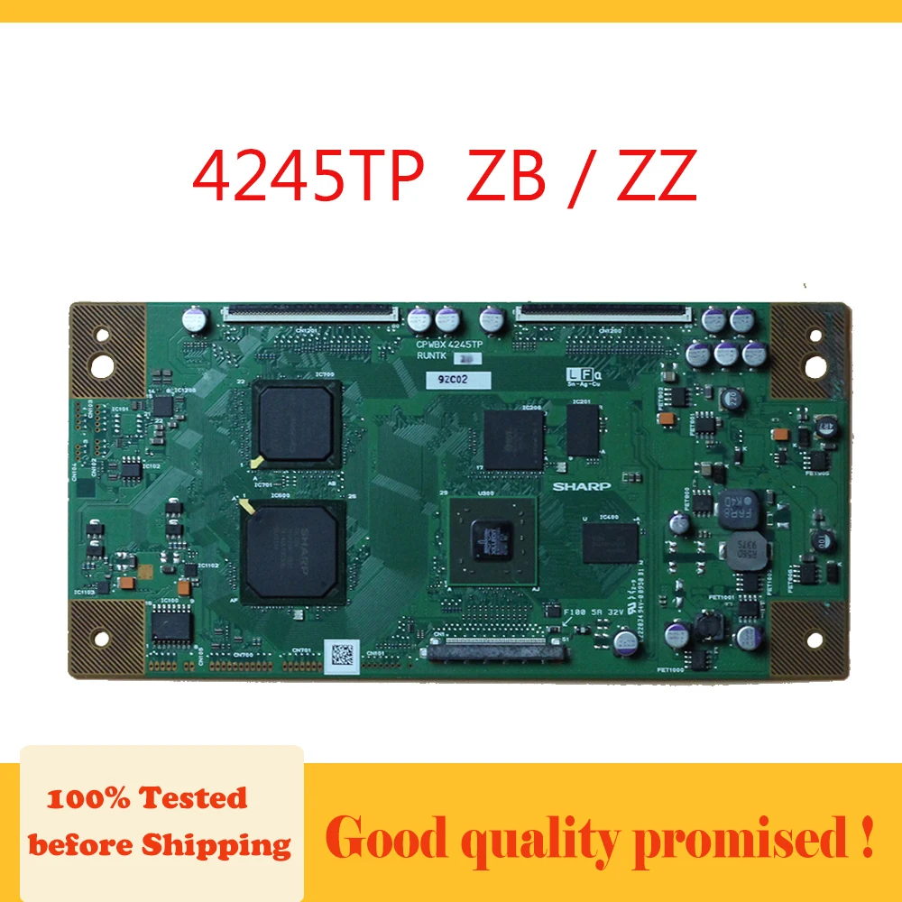 

CPWBX RUNTK 4245TP ZB ZZ Original T-con Board CPWBXRUNTK 4245TP ZZ / ZB for TV Logic Board Good Test