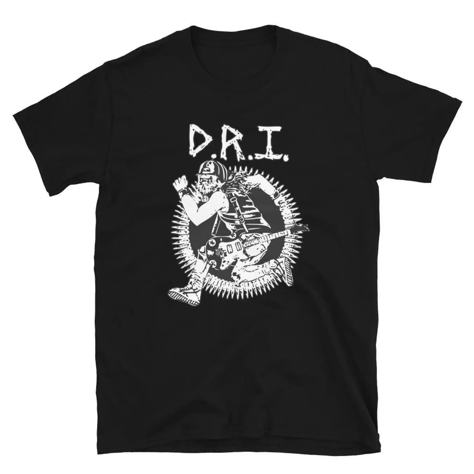 DRI T Shirt Dirty Rotten Imbeciles Merch vintage Washed graphic Stylish Comfortable Slightly homme Breathable Unisex Soft