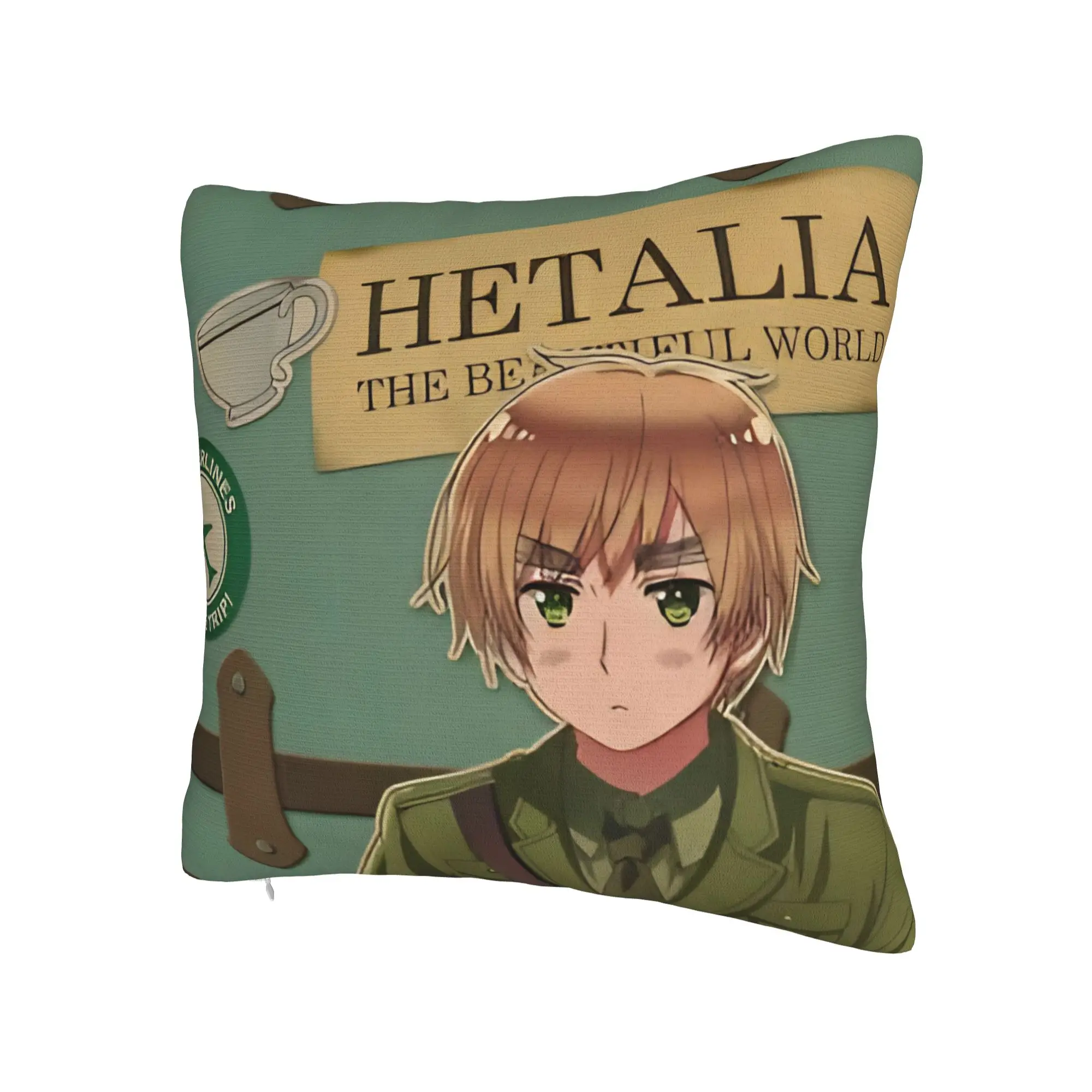 Hetalias Axis Powers Pillow Covers Merchandise Printing Cushion Cover Gift  Pillow Case Cover Home Multi Size