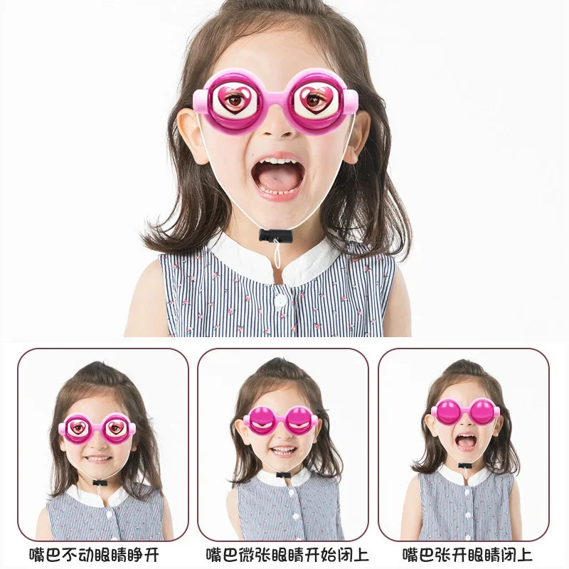 Big Eyes Glasses for Kids, Novelty Toy, Cosplay Party Favors, Piadas engraçadas, Prank, Plástico, Presente de aniversário, Louco