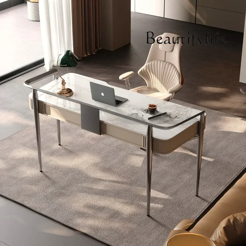 

зфранцузский стиль Creative Minimalist Office Desk Luxurious Computer Desk Modern Home Study Office Desk Luxury Bedroom Tavolo T