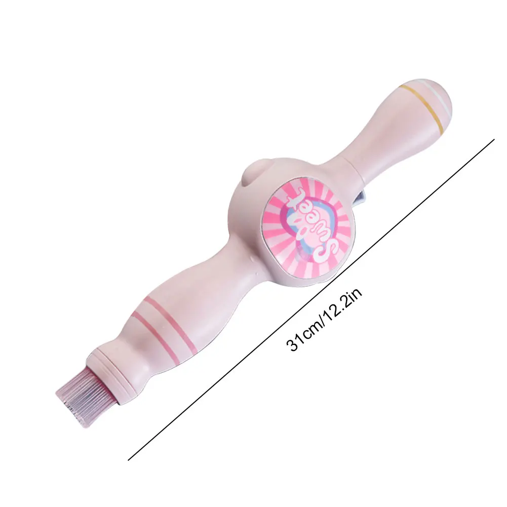 Máquina de burbujas de humo, varita de niebla de burbujas elástica, soplador de burbujas automático con humo mágico para niños, juguetes de jardín para fiestas al aire libre de verano