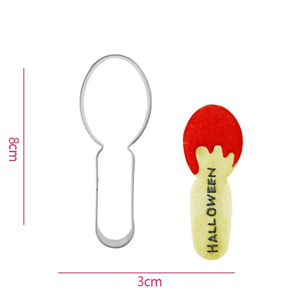 Various Styles 3D Halloween Cookie Mold Food Grade DIY Baking Ghost Bat Baking Molds Cartoon Biscuit Mold Pastry