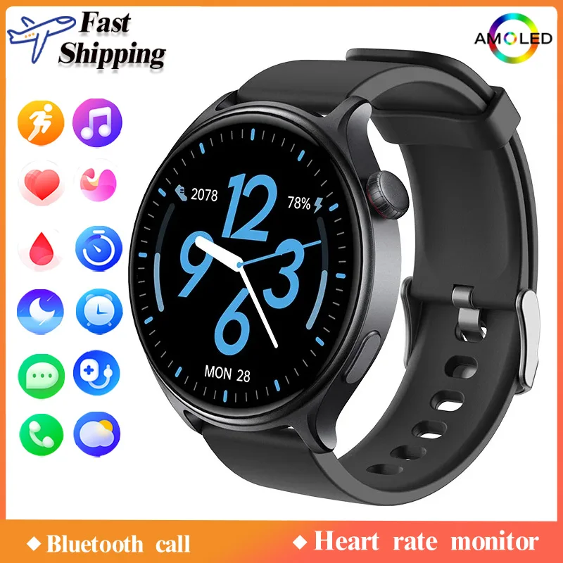 Xiaomi Smart Watch Women Men Heart Rate Monitoring Answer Dial Call Sport Connected Smartband Fitness Female Wristwatch for Wife