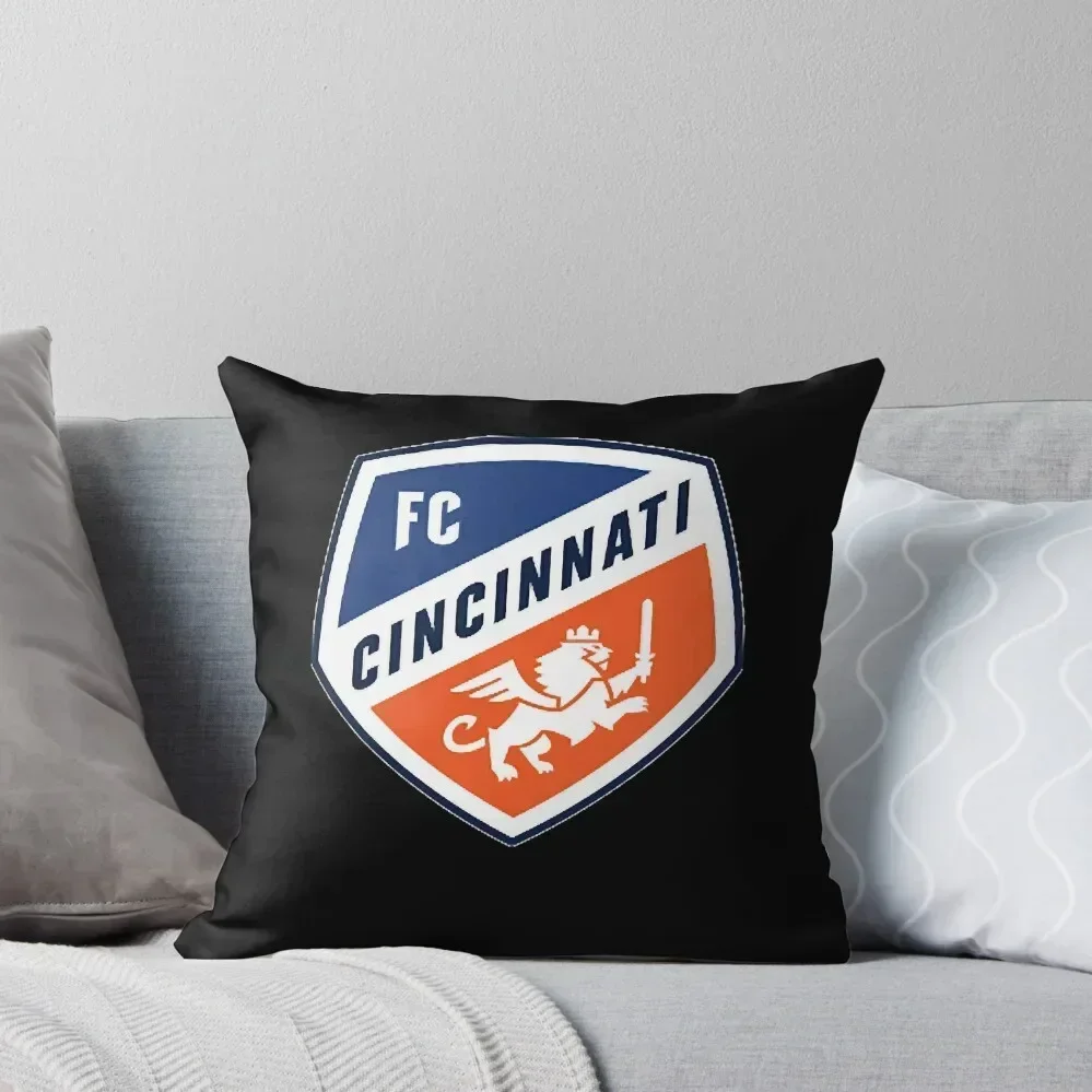 FC Cincinnati Throw Pillow Sitting Cushion Luxury Cushion Cover Pillowcase pillow