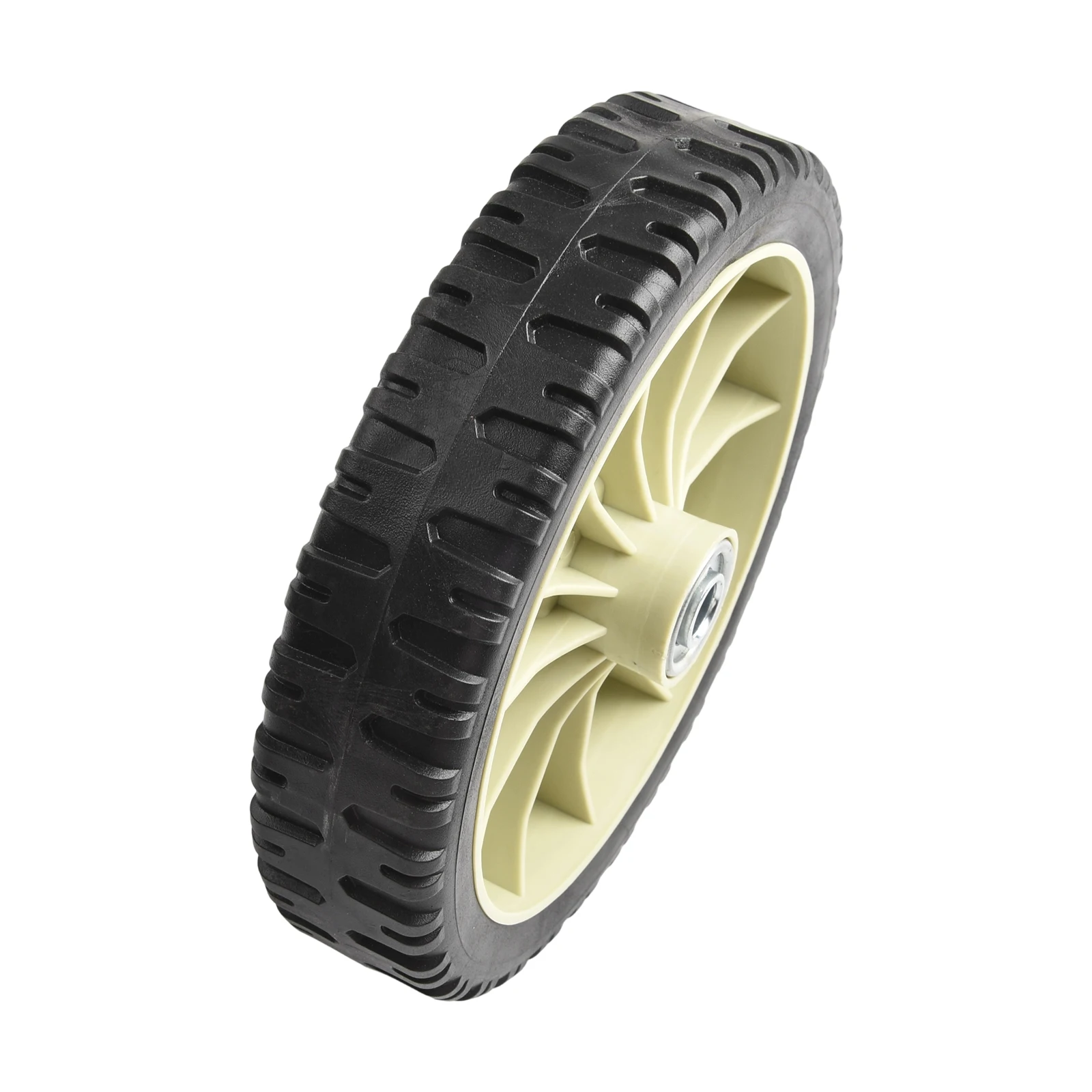 

Replacement Wheel Assembly for Lawn Care Machines Compatible with Self Propelled Push Styles Available in Various Sizes