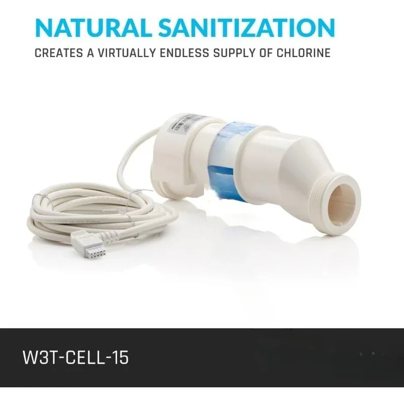 ขายดีที่สุด W3T-CELL-15 TurboCell Salt Chlorination Cell สําหรับสระว่ายน้ําแบบฝังพื้นสูงถึง 40,000 แกลลอนใหม่
