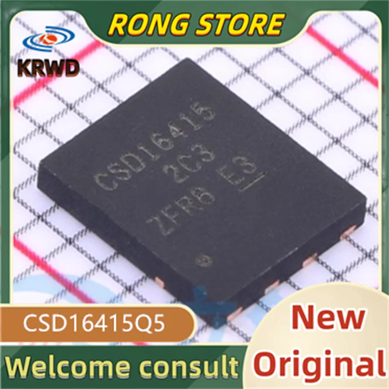 5PCS CSD16415 New and original CSD16415Q5 CSD16415Q 16415Q5 SON-8