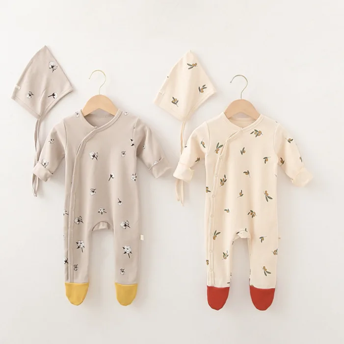 Baby Boys Rompers 2025 New Spring Toddler Infant Girls Cute Print Long Sleeve Homewear Jumpsuits Clothing