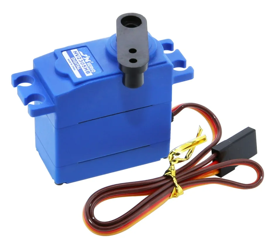 JX Servo PDI-HV2305HB Mini servo digitale da 7,5 kg, impermeabile IP67 0,11 sec/60 °   per robot per auto elicottero RC, peso 9 g