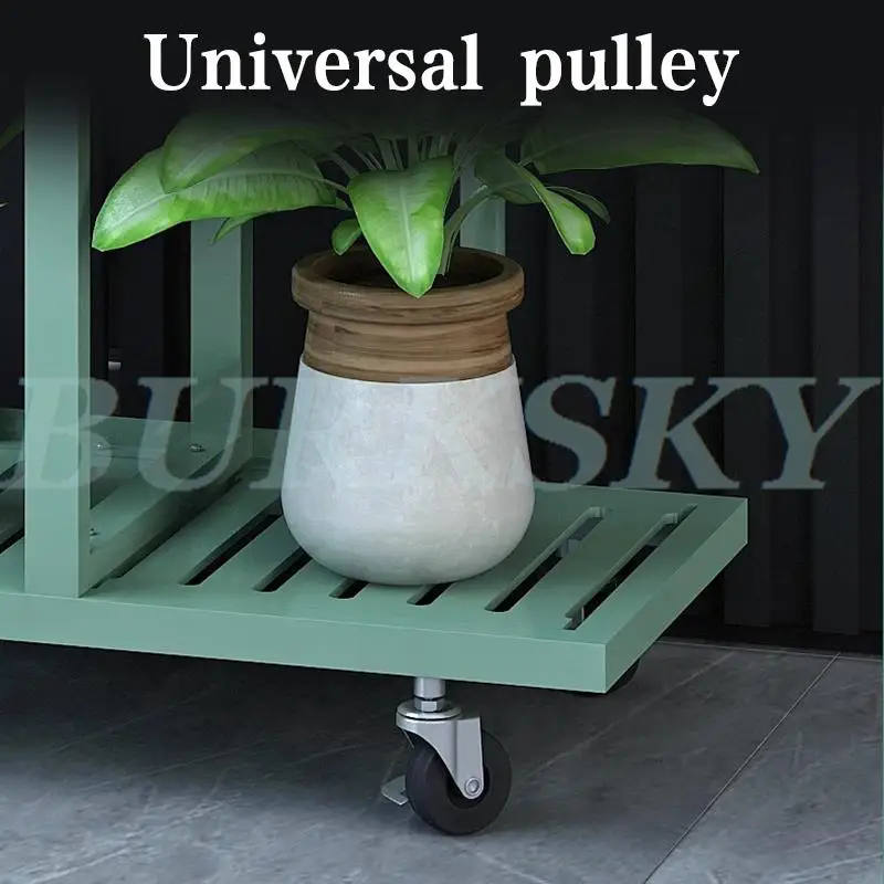 Plant Stand And Flower Stand 4/5/6 Pot Flower Shelf Planter Rack Storage Organizer Display Indoor Garden Balcony Storage Rack