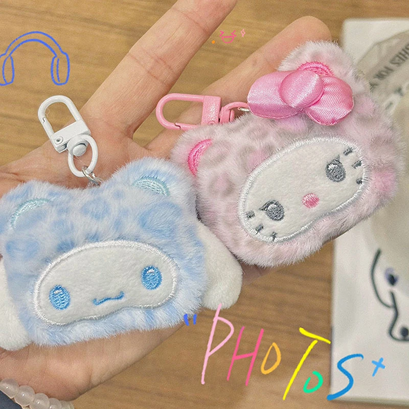 Kawaii KT Kat Pluche Sleutelhanger Leuke Hello Kitty Sleutelhouder Soft Gevulde Pop Sleutelhanger Tas Hanger Decoratie Voor Meisje Geschenken