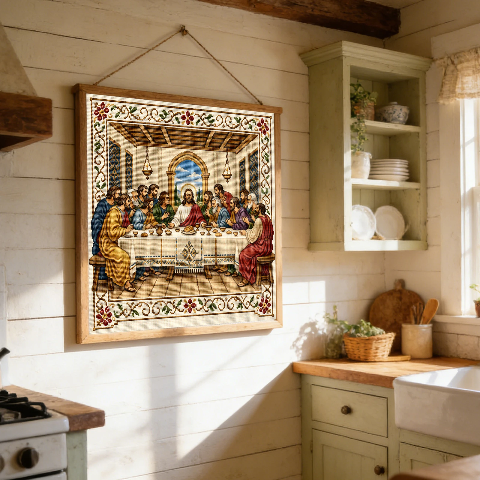 Kit de broderie à motifs 14CT, - Cross Stitch Stamped Kits Beginners avis et prix