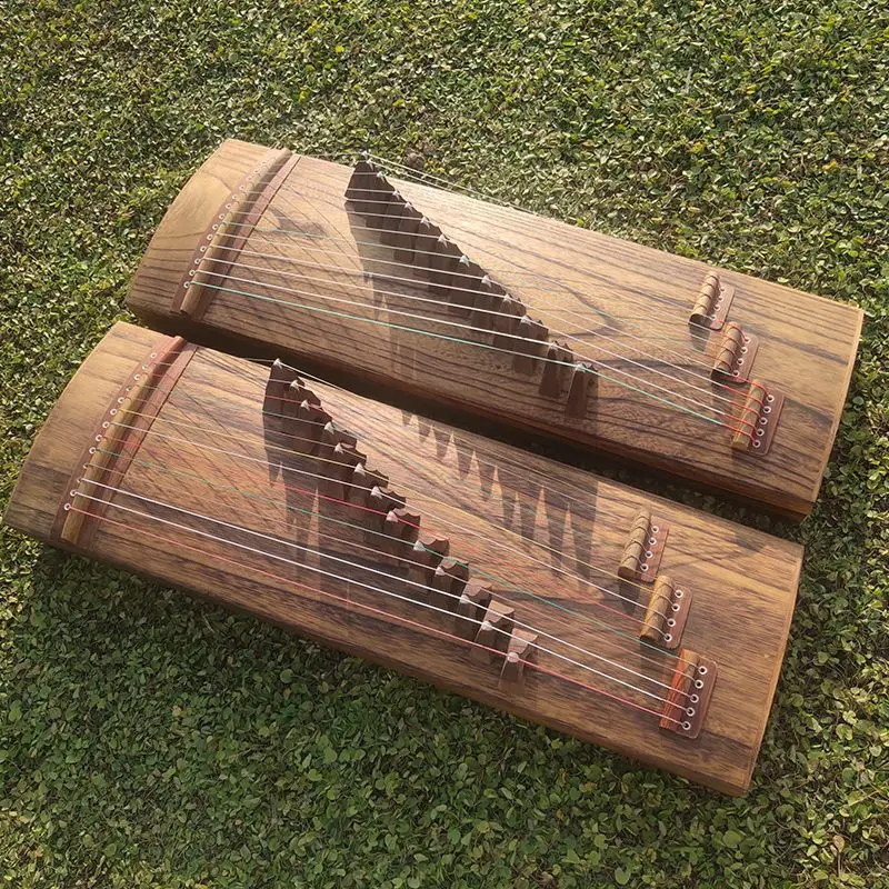 70/100cm Short Guzheng Child Portable Practice Fingering Guzheng Professional 13/21 Strings Guqin Traditional Performance Zheng