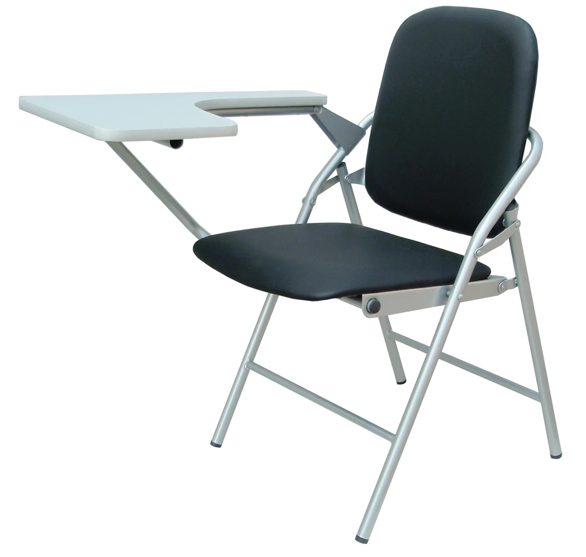 Modern Portable Folding Plastic Chair with Writing Board for Office Study Outdoor School Dining & Hotel Hospital Use