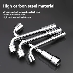 Tuosen-l Key type with drilling elbow, double head, outer hexagon, socket sleeve, English key, remove, bolt nut 8 Main Sales Key Biela - №6