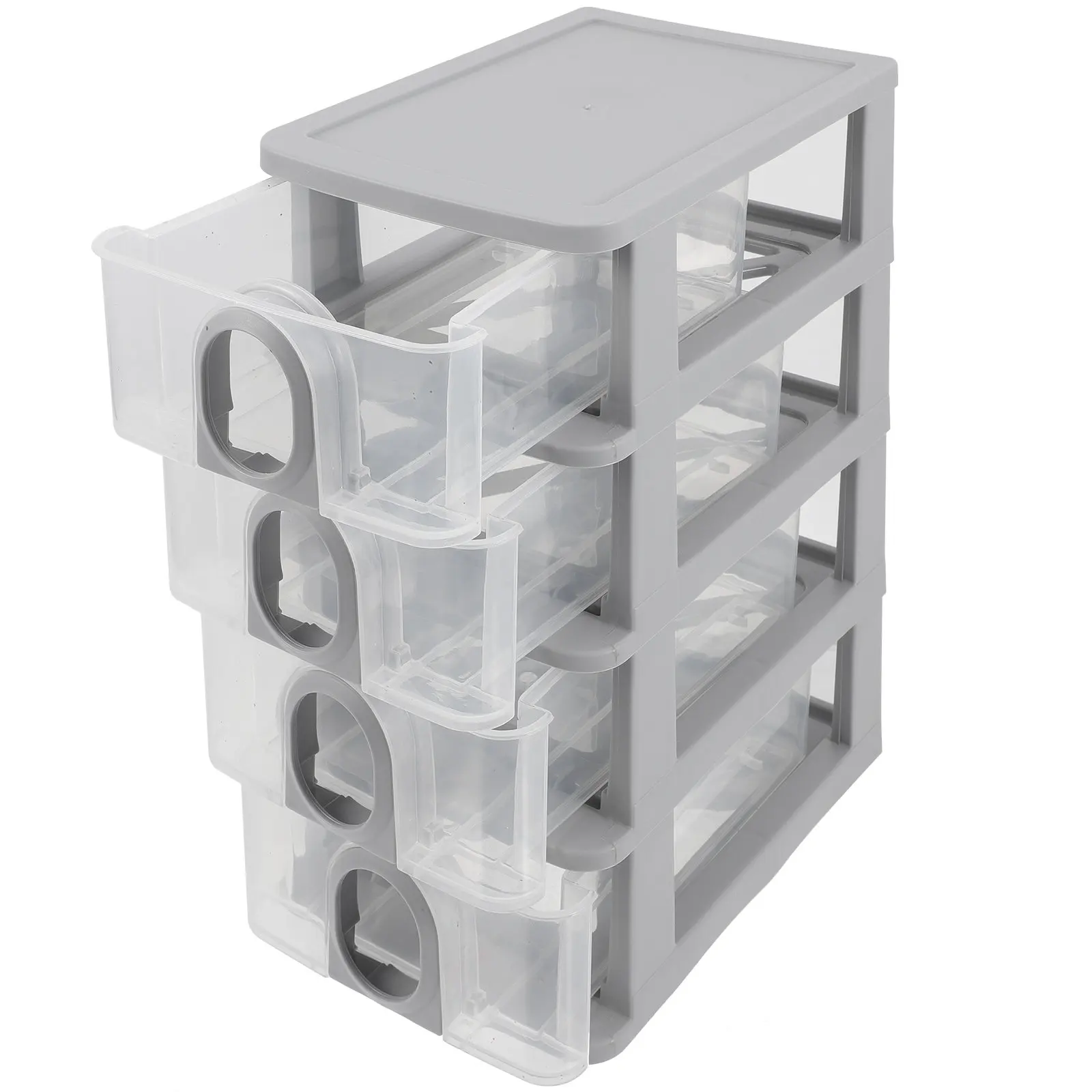 Desktop Storage Box Multifunctional Makeup Organizer Large Capacity Drawer Organizer for Bedroom Living Room Office