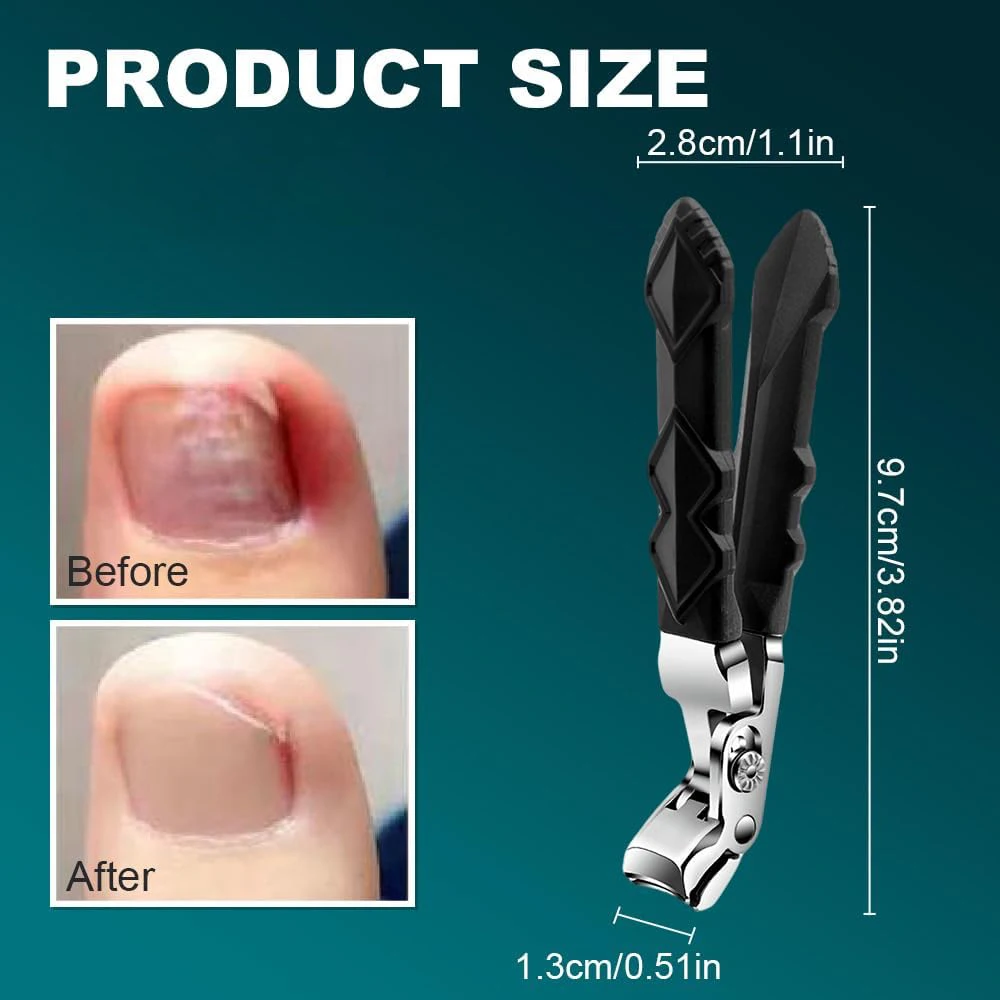 Nagelknipser für Senioren mit Langem Griff, Professioneller Zehennagelknipser für Dicke Nägel, Nagelschneider und -trimmer, Maniküre-Werkzeug – Detail 5
