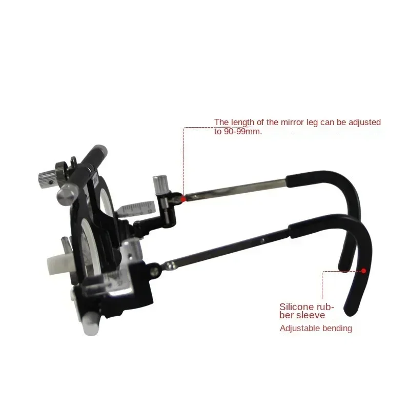 1pc  Mirror Equipment Testing Frame Optometry Vision Testing Equipment Optometry Frame Pupil Distance Adjustable