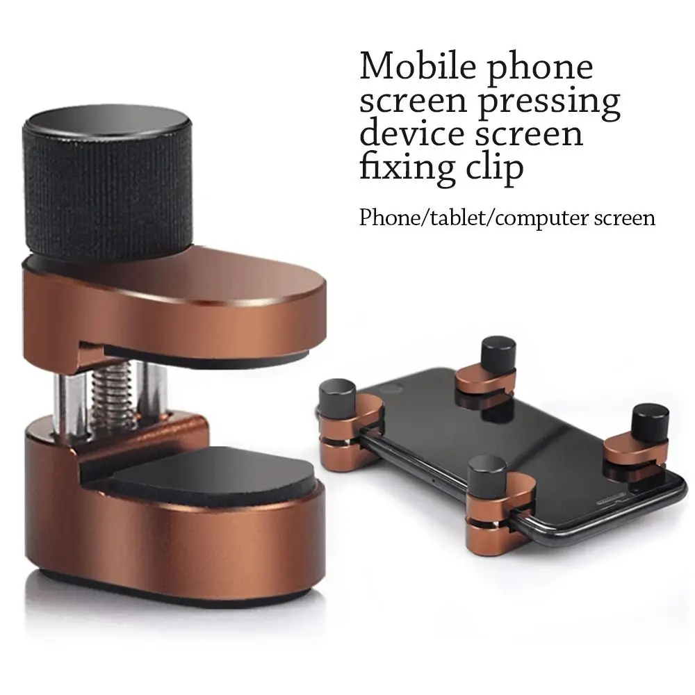 4PCS Aluminium Alloy Mobile Phone Screen Clip Repair Hand Tools Screen Repair Fixture Adjustable Lcd Screen Fix Clamp for IPhone