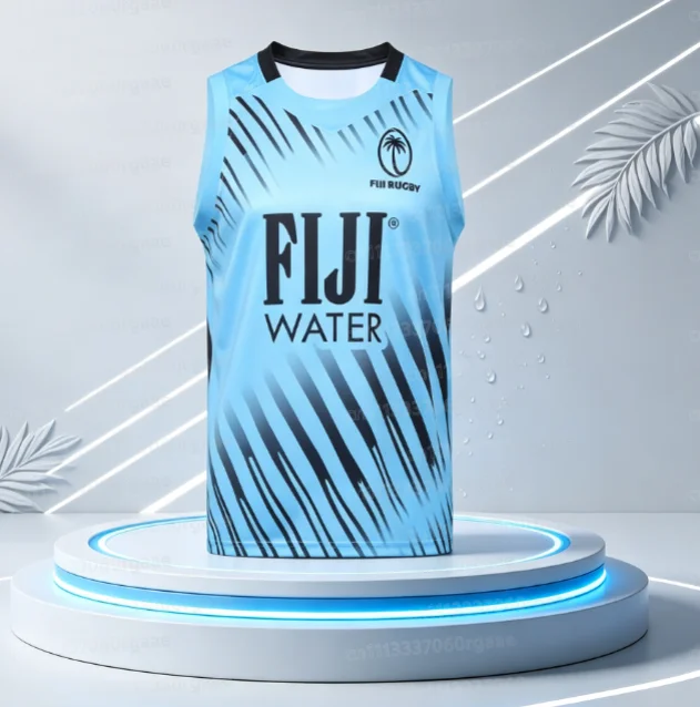 2026 Best-selling New Fiji Bati Men's Summer Rugby Training Gear Quick-Dry Sports Vest Family Clothing Sports Quick-dry Y2K